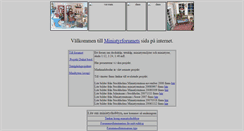 Desktop Screenshot of miniatyrer.com