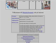 Tablet Screenshot of miniatyrer.com